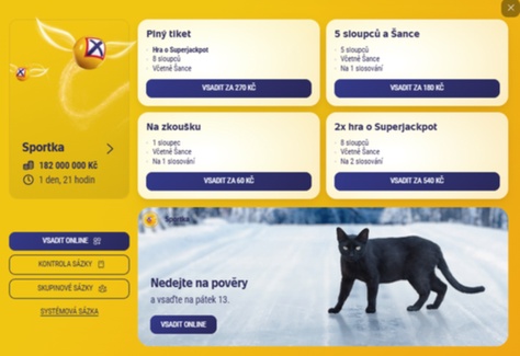 Sportka online recenze zkušenosti